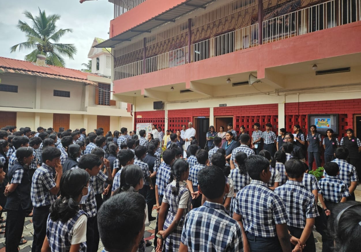 Our New Respected Manager Rev.Fr.Jose Edasserry is formally assuming charge of the school today